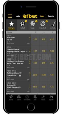 Efbet Mobile App .